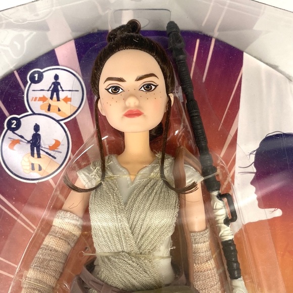 Star Wars Forces of Destiny: Rey of Jakku action figure doll new in box. - Picture 2 of 4